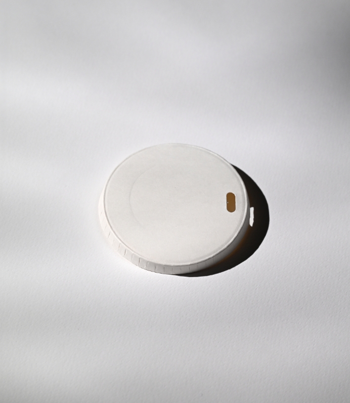 Plastic free paper sip lid