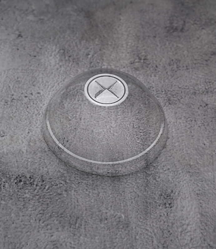 Clear dome lid 95mm