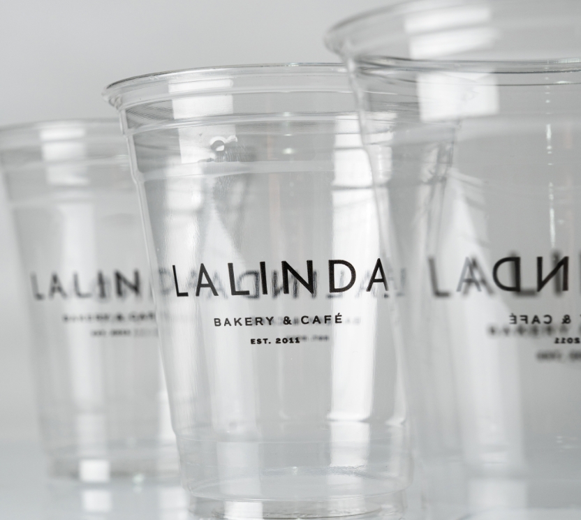 Recyclable pet cup - lids